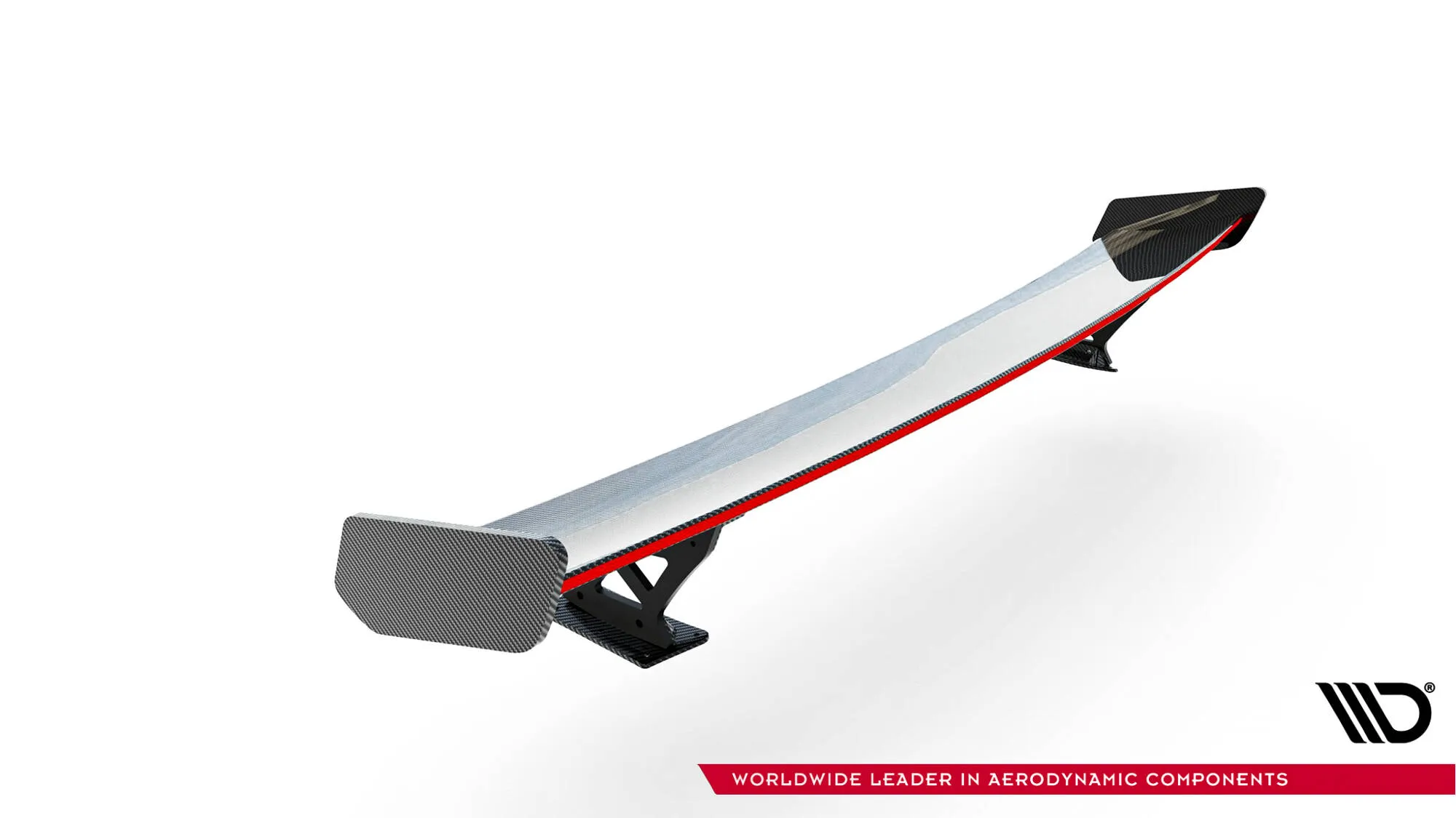 Hekkspoiler med ytre bøyler med LED Audi A3 / S3 / RS3 Sedan (8V) 2013 - 2020 | Carbon Fiber Edition – bilde 14