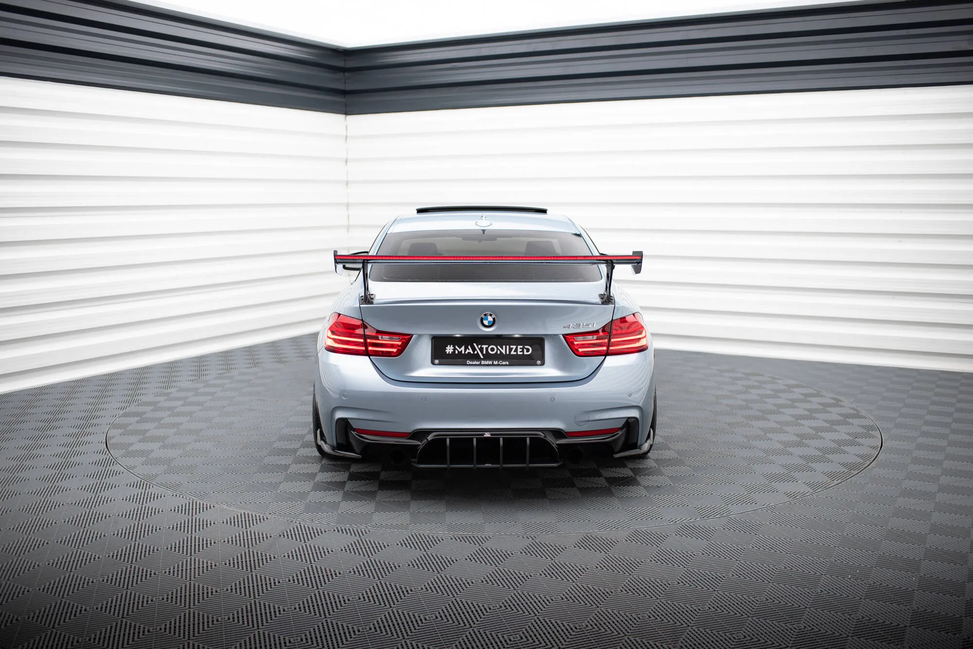 Hekkspoiler med ytre bøyler med LED BMW 4 (F32) 2013 - 2020 | Carbon Fiber Edition – bilde 21
