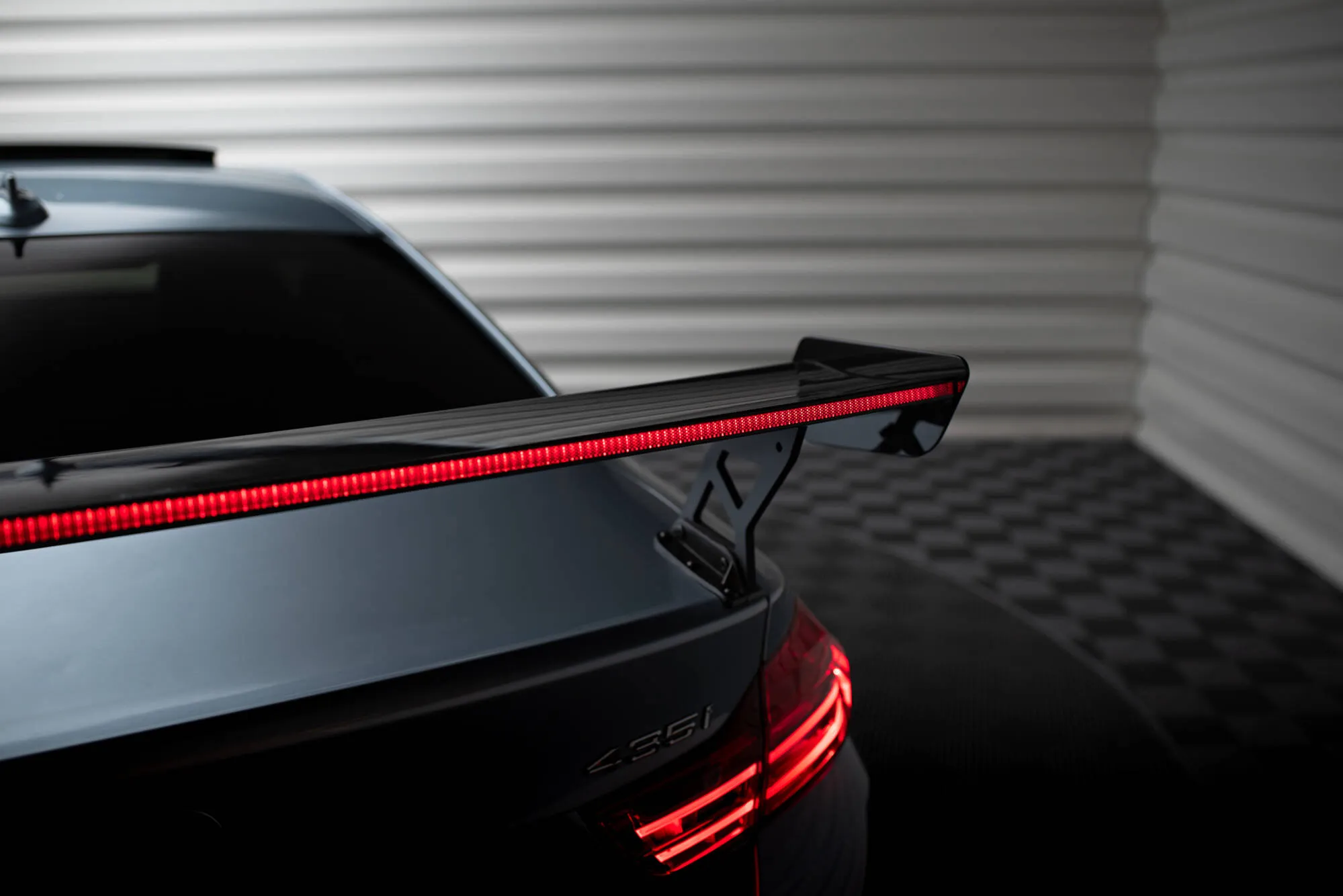 Hekkspoiler med ytre bøyler med LED BMW 4 (F32) 2013 - 2020 | Carbon Fiber Edition – bilde 7