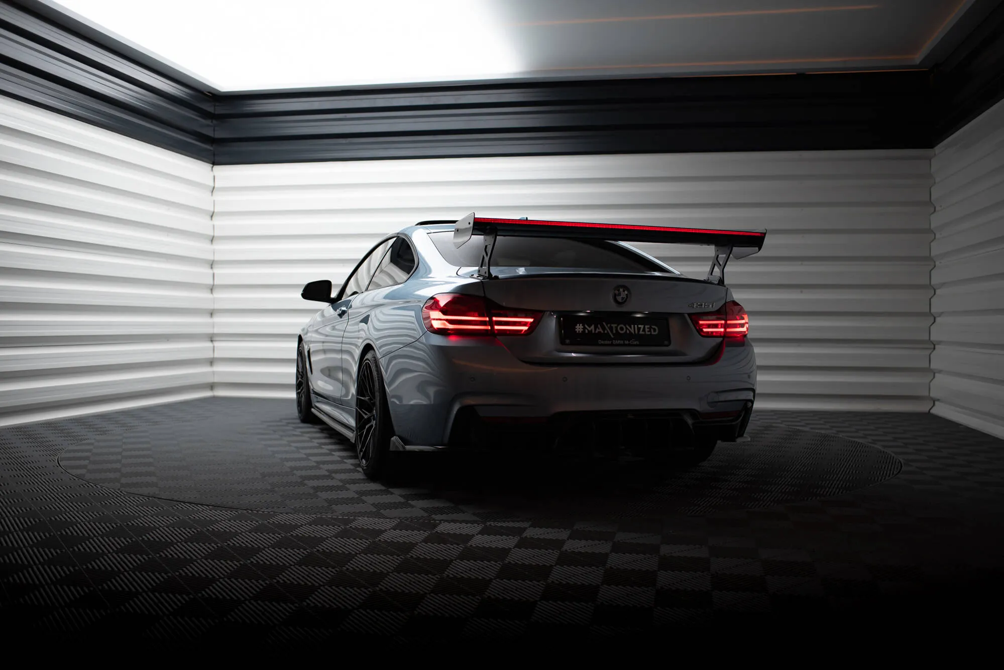 Hekkspoiler med ytre bøyler med LED BMW 4 (F32) 2013 - 2020 | Carbon Fiber Edition – bilde 9