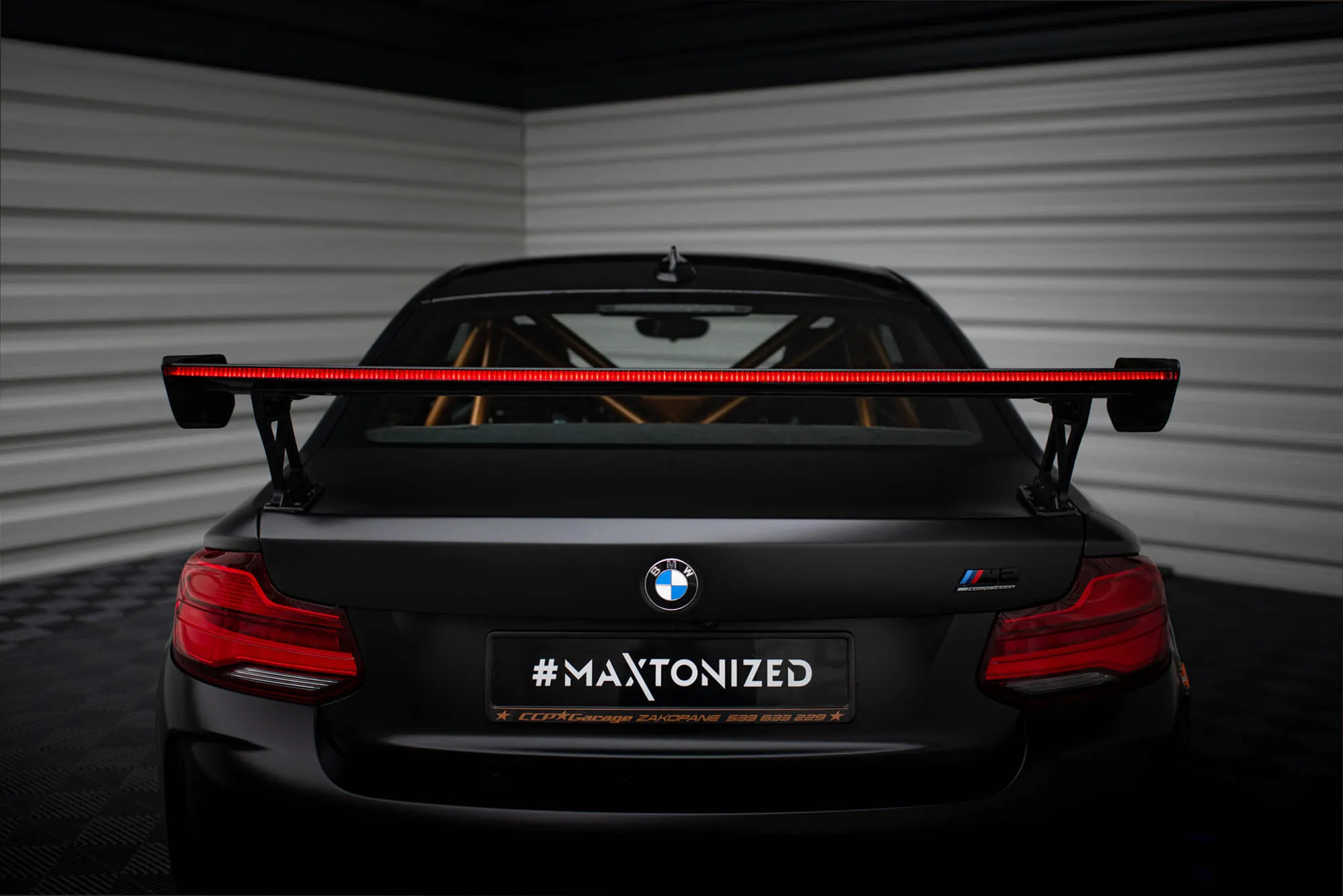Hekkspoiler med ytre bøyler med LED BMW M2 (F87) 2015-2022 | Carbon Fiber Edition – bilde 18