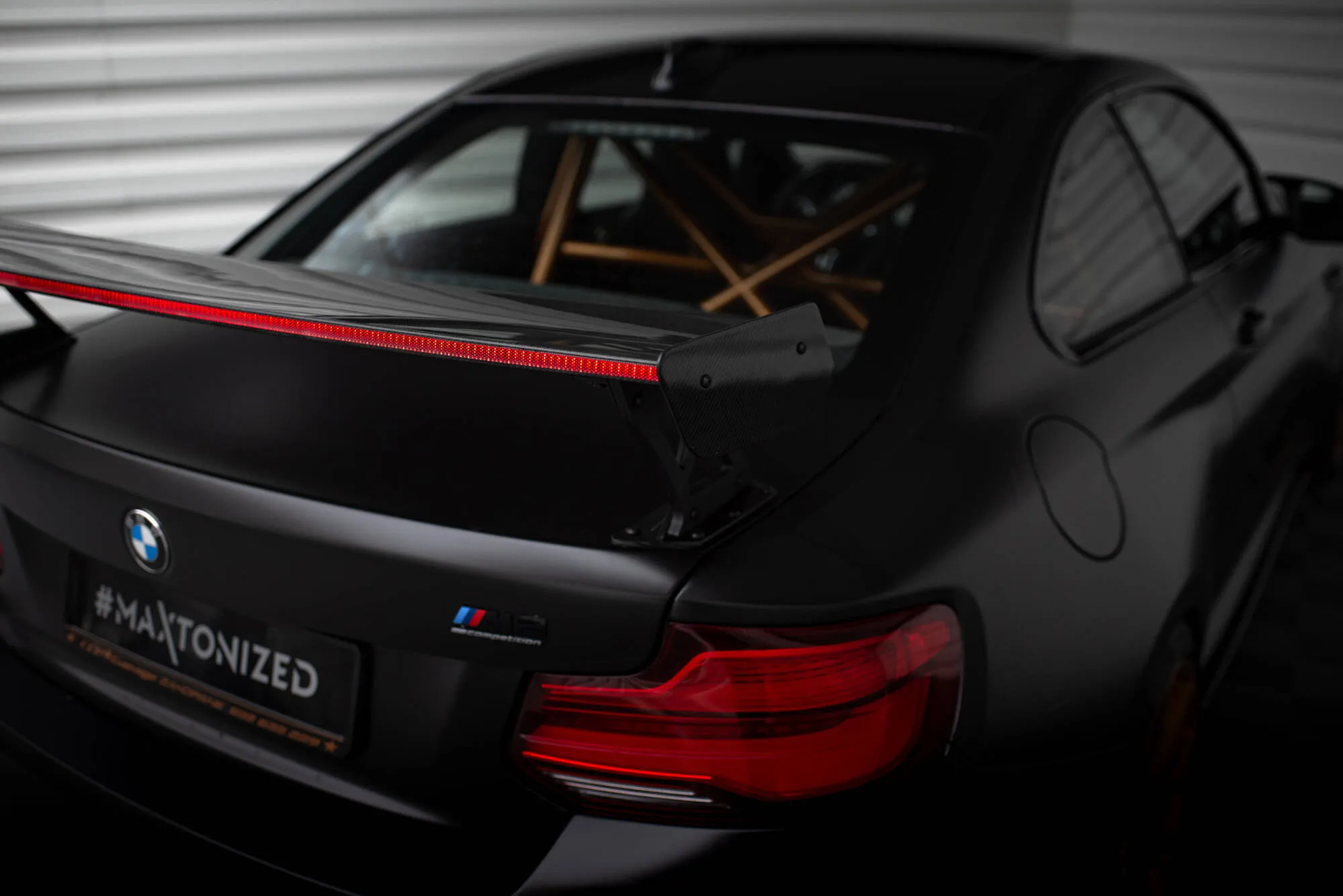 Hekkspoiler med ytre bøyler med LED BMW M2 (F87) 2015-2022 | Carbon Fiber Edition – bilde 19