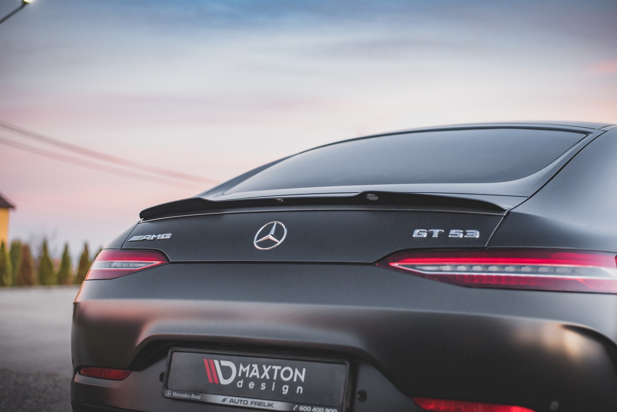 HEKKSPOILER MERCEDES-AMG GT 53 (X290) 4-Door Coupe 2018->
