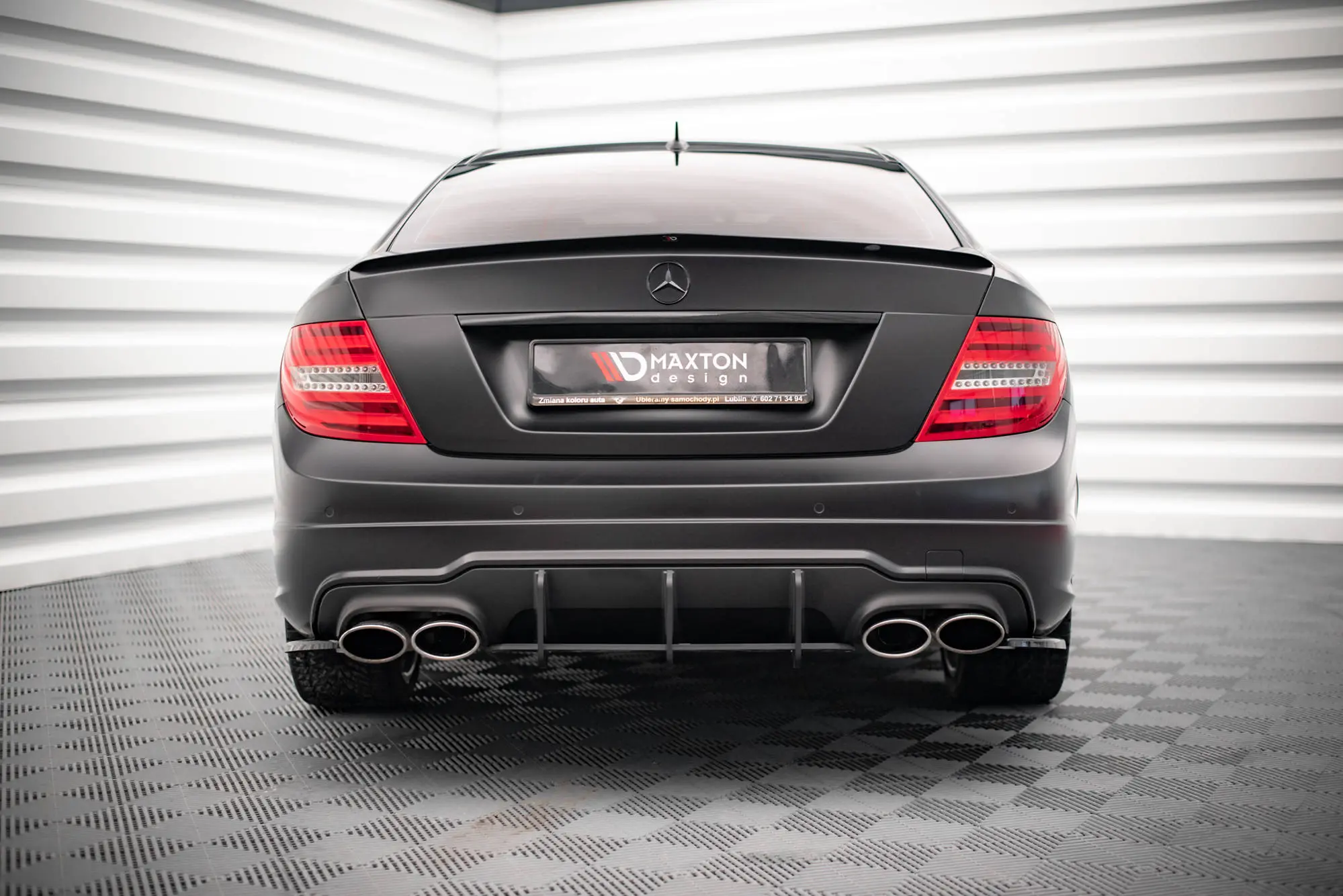 HEKKSPOILER Mercedes-Benz C (W204) 2007-2015 / Mercedes-Benz C (C204) 2011-2015 – bilde 3