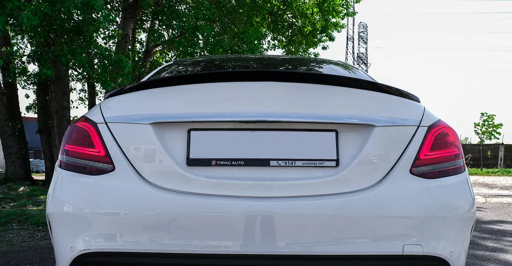 Hekkspoiler Mercedes-Benz C (W205) Sedan 2014–2021 | Sport Design Black – bilde 6