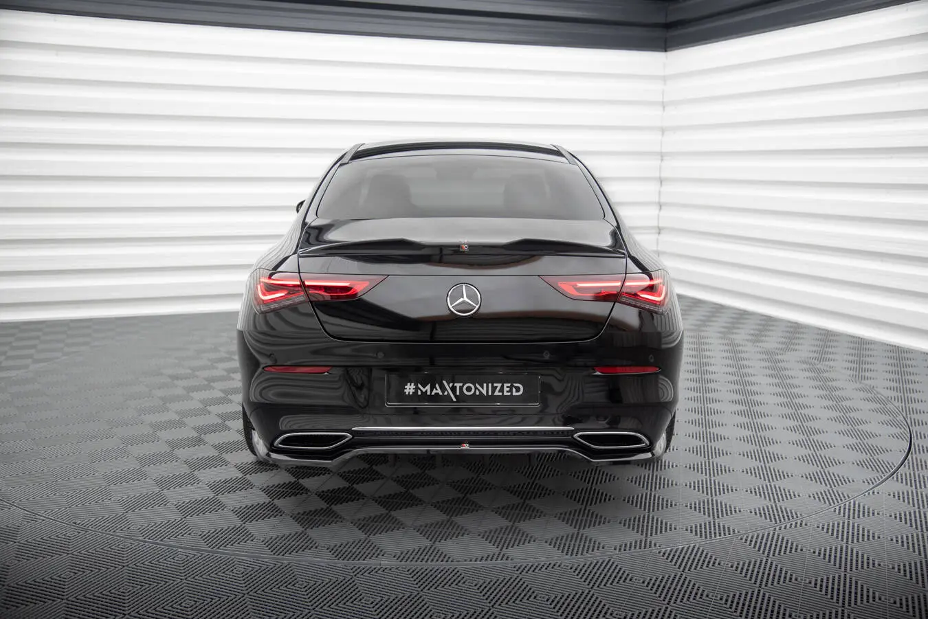 Hekkspoiler Mercedes-Benz CLA (C118) 2019 - > | 3D Glossy Black Edition – bilde 4