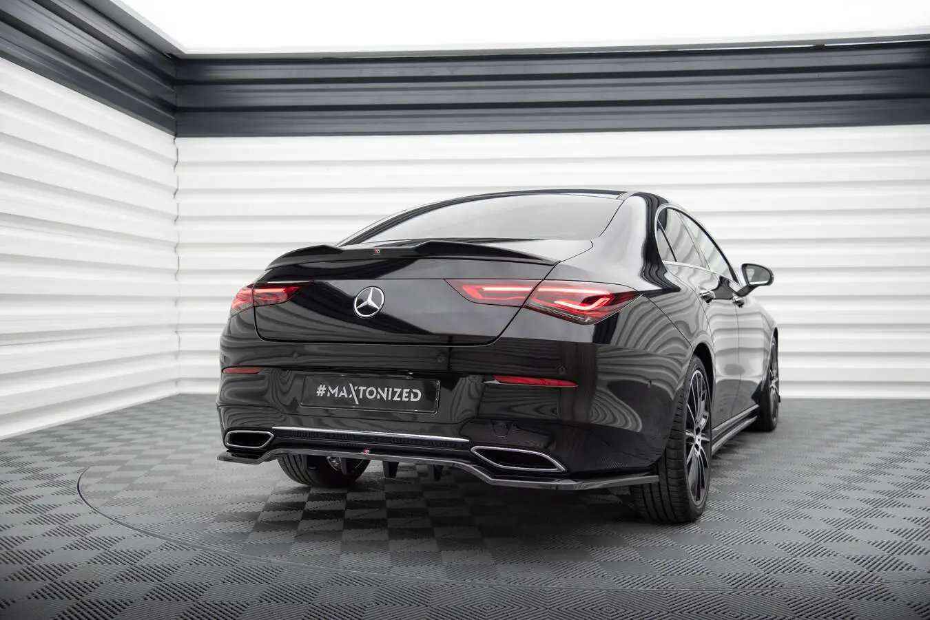 Hekkspoiler Mercedes-Benz CLA (C118) 2019 - > | 3D Glossy Black Edition – bilde 5