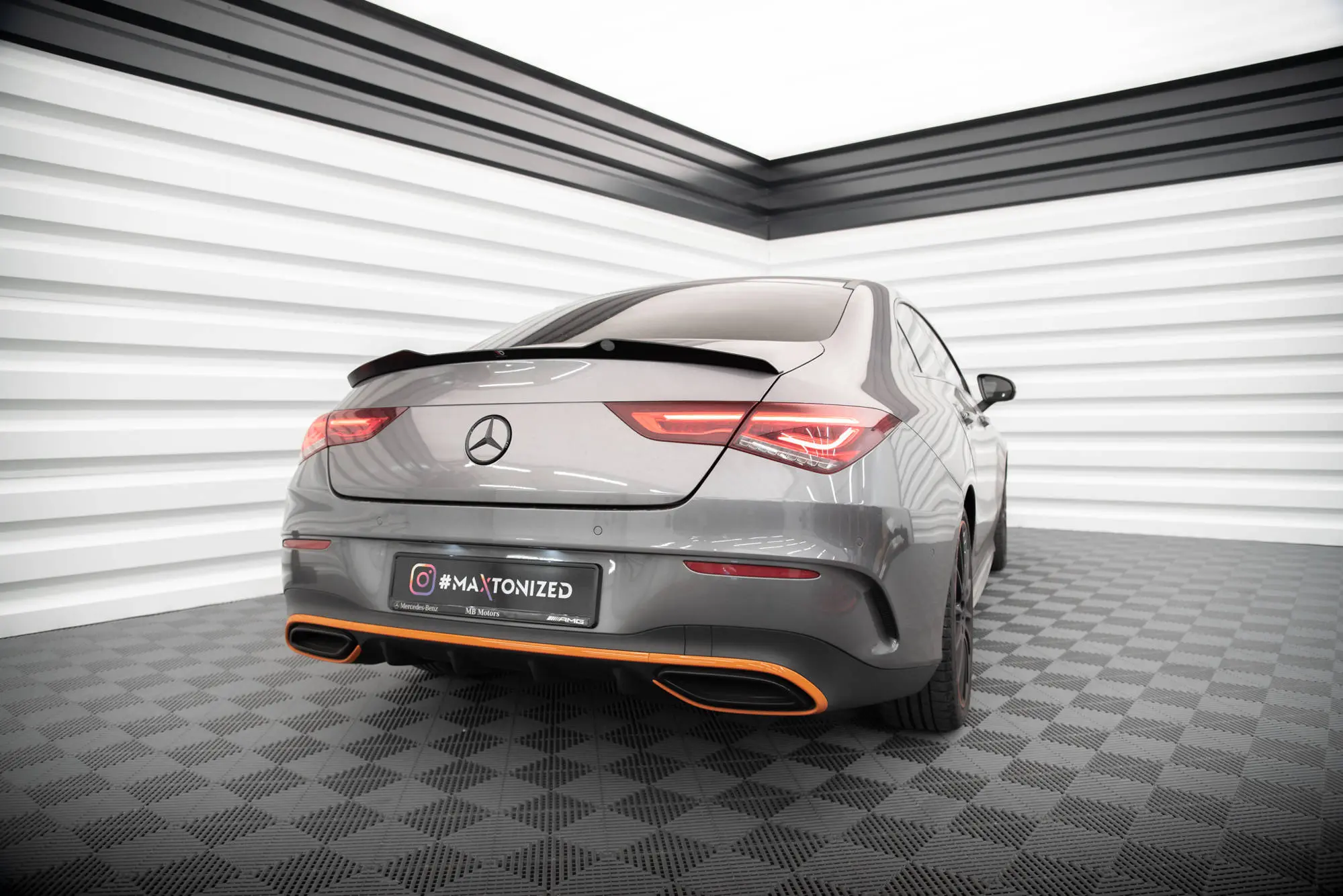 Hekkspoiler Mercedes-Benz CLA (C118) 2019 - > | Glossy Black Edition – bilde 2