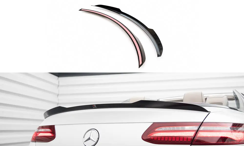 Hekkspoiler Mercedes-Benz E Cabriolet (A238) AMG-Line 2017 - 2023 / Mercedes-AMG E53 (A238) 2018 - 2023 | Glossy Black Edition – bilde 2