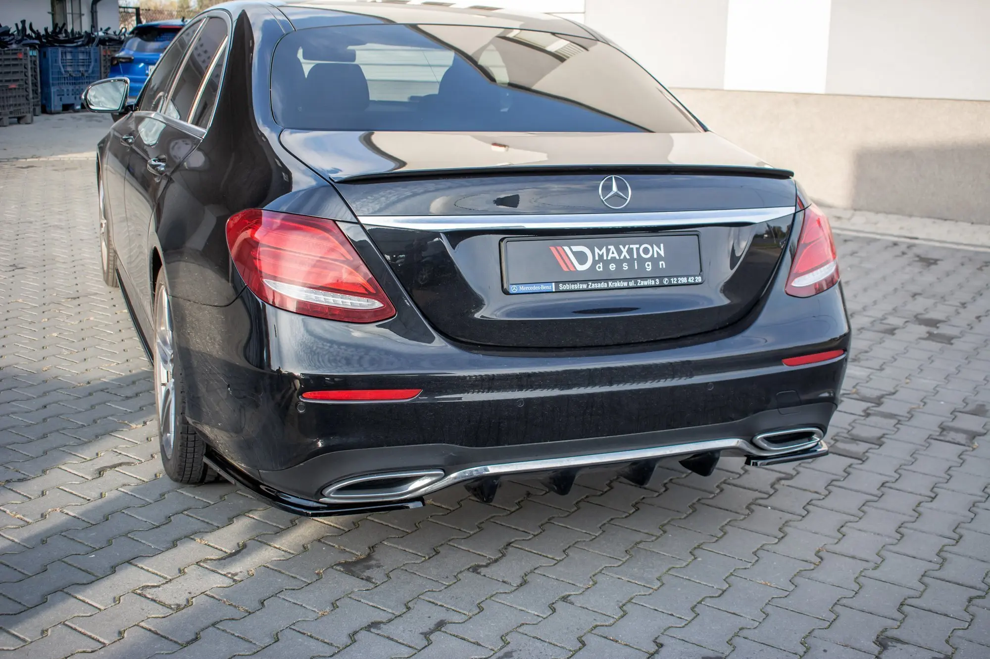 HEKKSPOILER MERCEDES-BENZ E (W213) AMG-LINE 2016-2020 – bilde 3