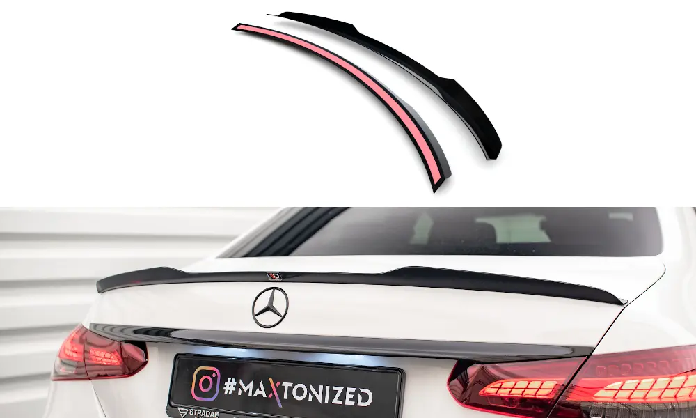 HEKKSPOILER Mercedes-Benz E (W213) AMG-Line Sedan Facelift 2020 - 2023 – bilde 2