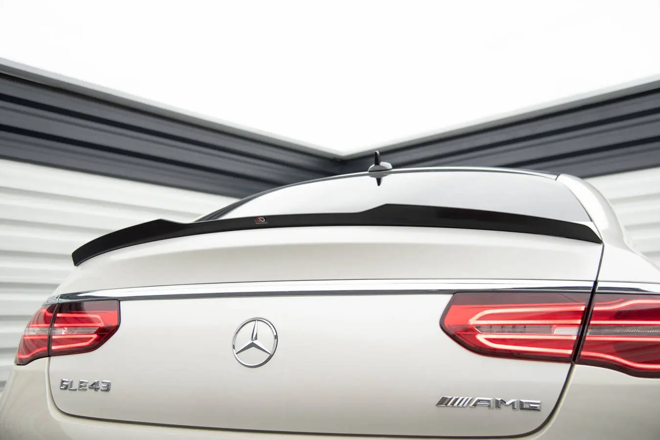 Hekkspoiler Mercedes-Benz GLE Coupe 43 AMG (C292) 2015 -2019 / Mercedes-Benz GLE Coupe (C292) AMG-Line 2015 - 2019 | Glossy Black Edition