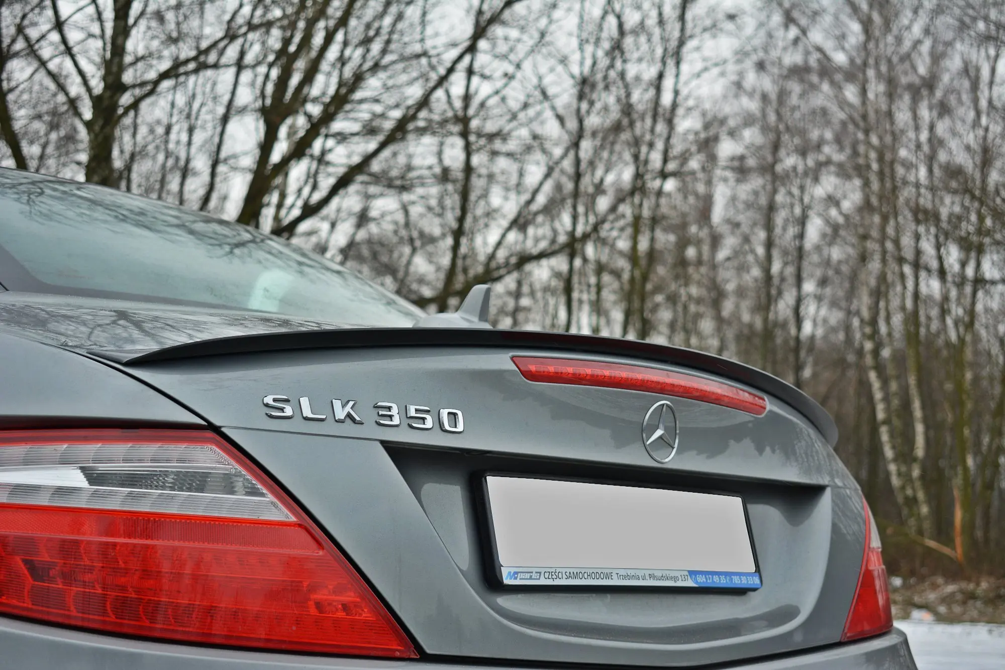 HEKKSPOILER MERCEDES-BENZ SLK (R172) 2011-2015