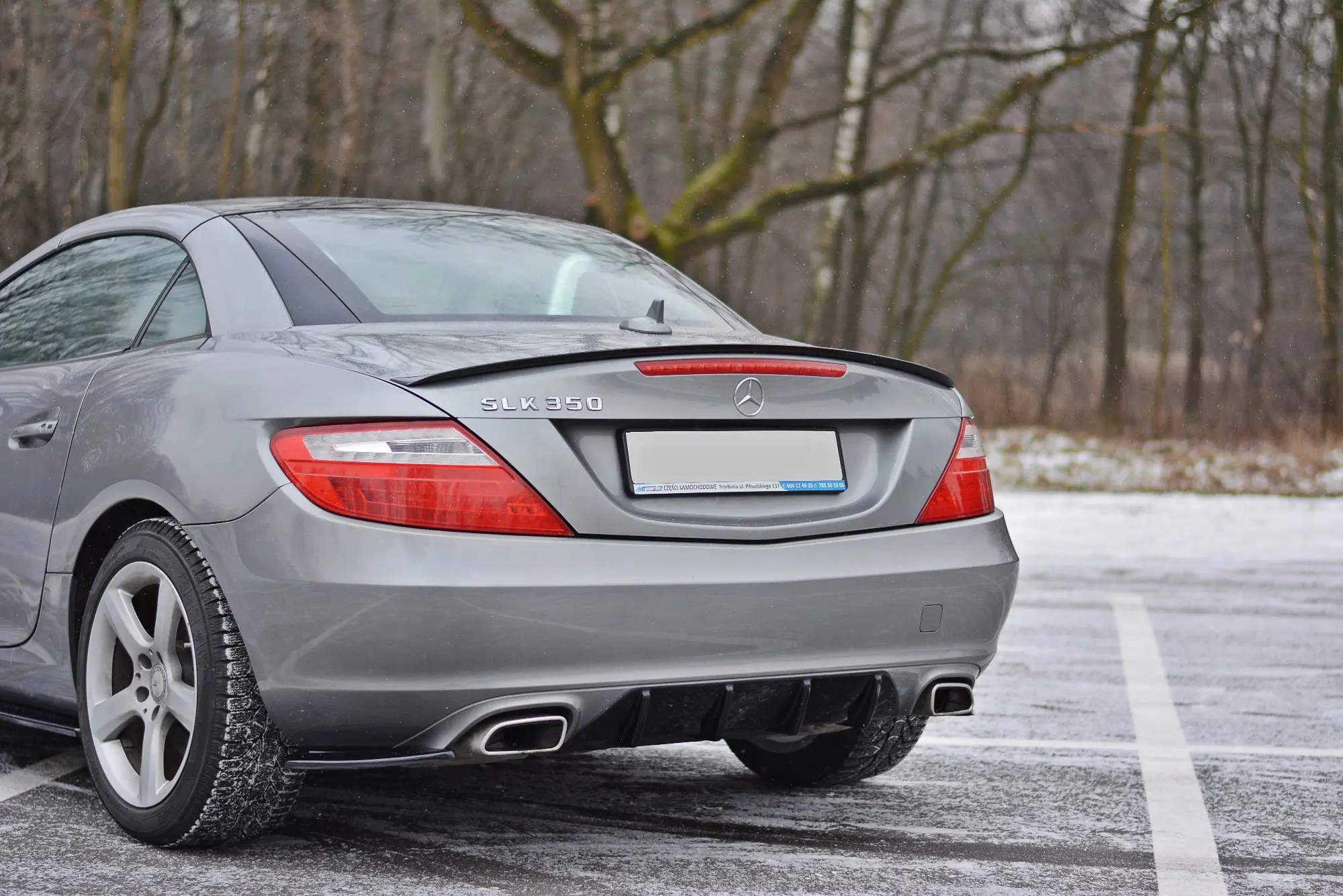 HEKKSPOILER MERCEDES-BENZ SLK (R172) 2011-2015 – bilde 3