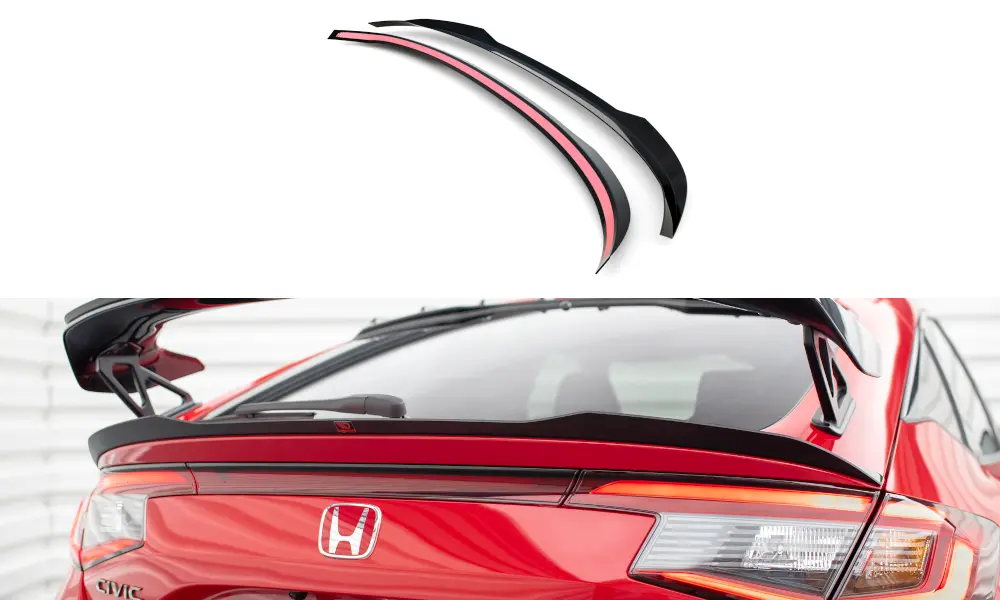 Hekkspoiler (nedre) Honda Civic XI Type-R 2023-> | Glossy Black Edition – bilde 2