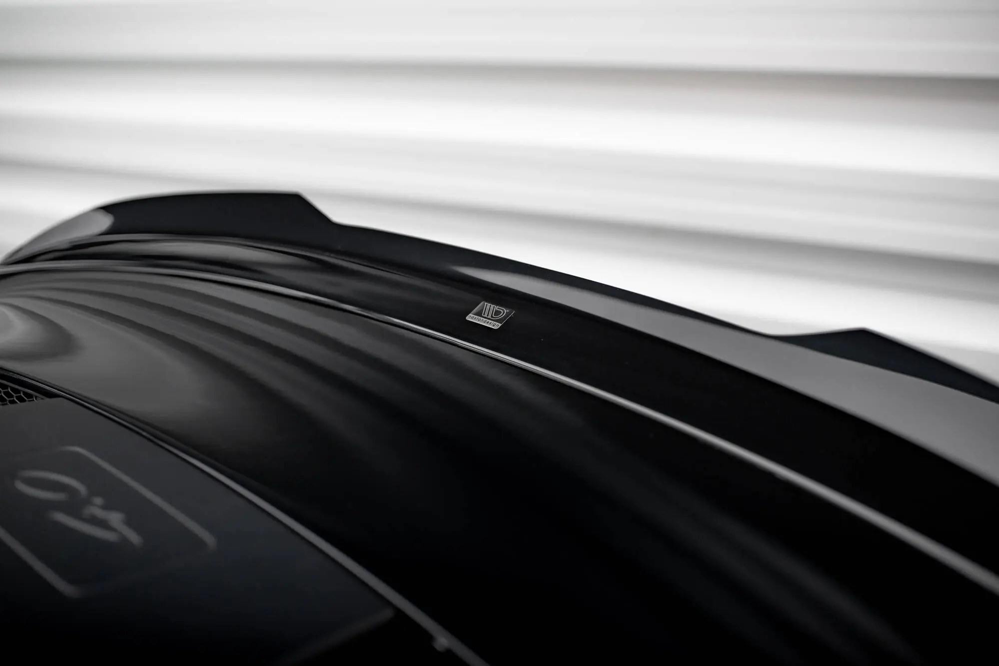 Hekkspoiler (nedre) Porsche 911 (992) GT3 2021 - > | Glossy Black Edition – bilde 4