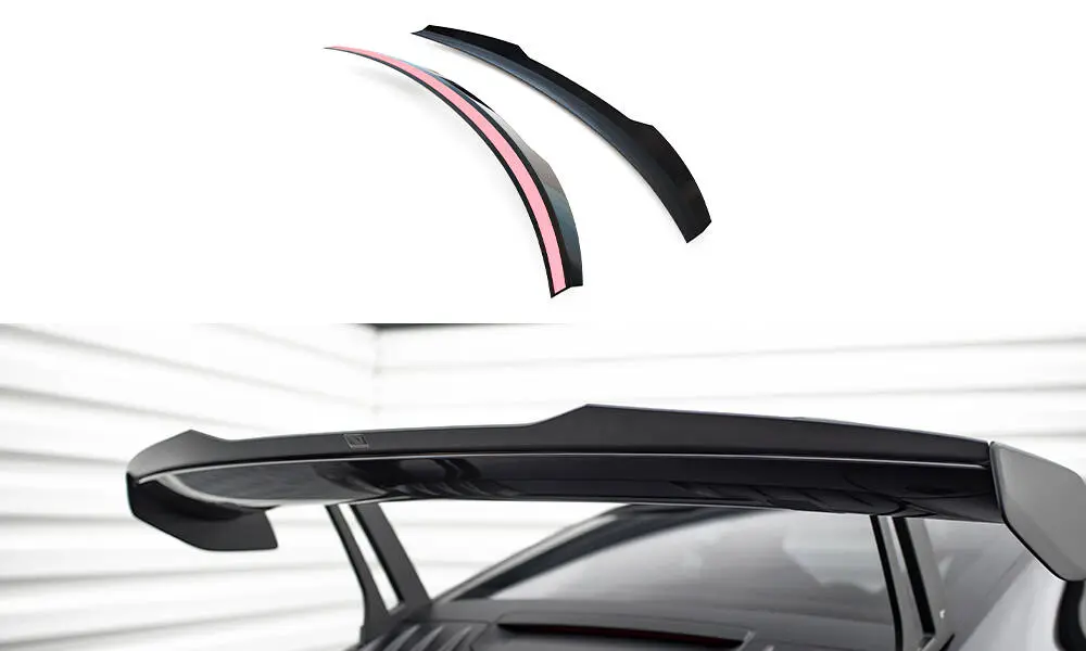 Hekkspoiler (ØVRE) Porsche 911 (992) GT3 2021 - > | Glossy Black Edition – bilde 2