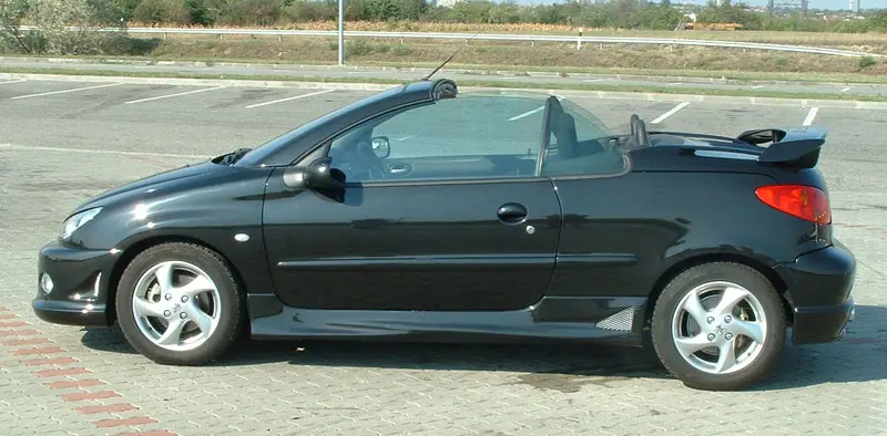 Hekkspoiler Peugeot 206 CC (2D) Image 2