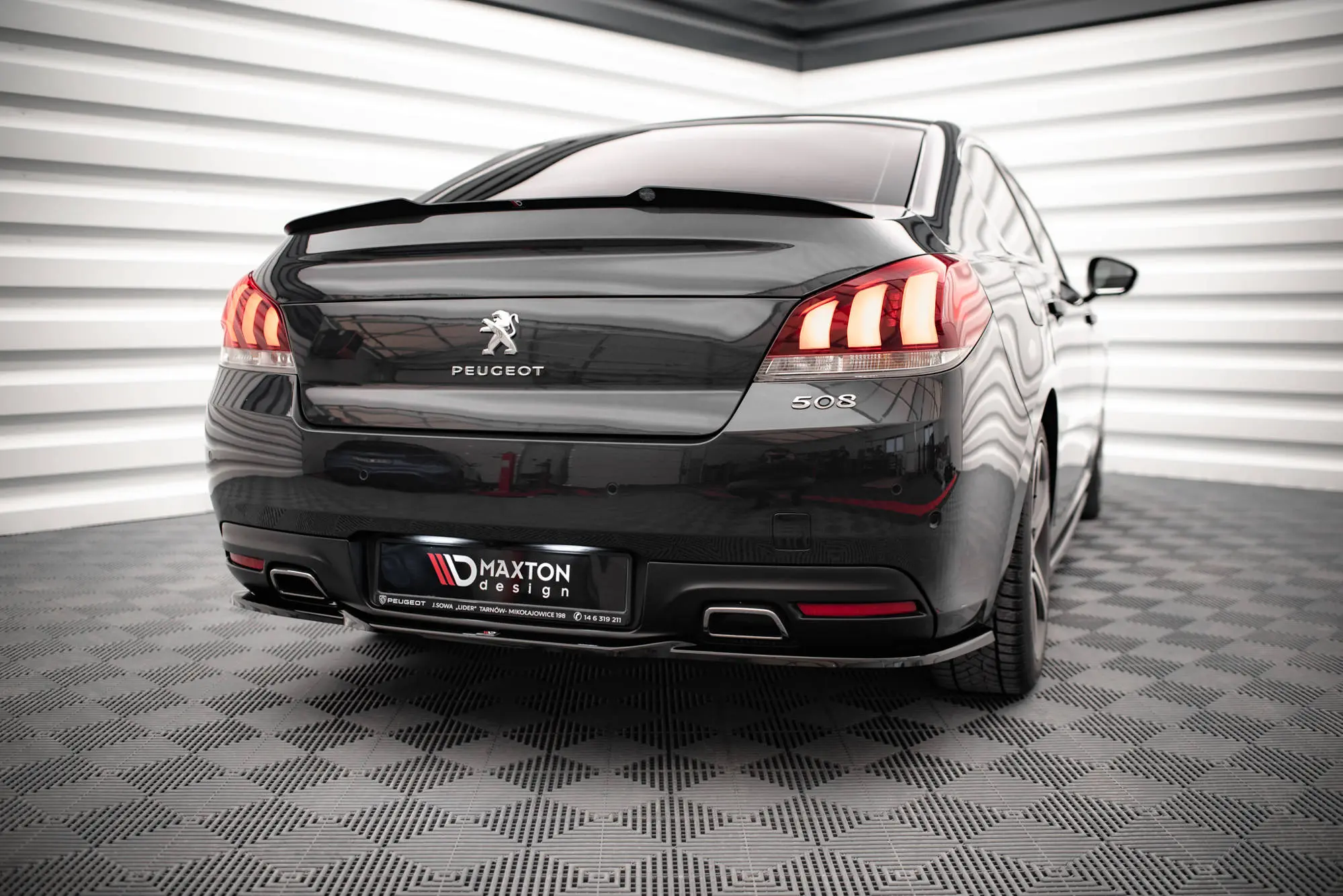 HEKKSPOILER Peugeot 508 GT 2014-2018 facelift – bilde 3