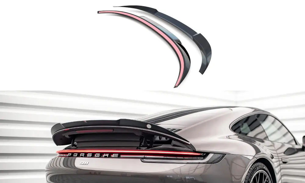 HEKKSPOILER PORSCHE 911 CARRERA 4S (992) 2019-> – bilde 2