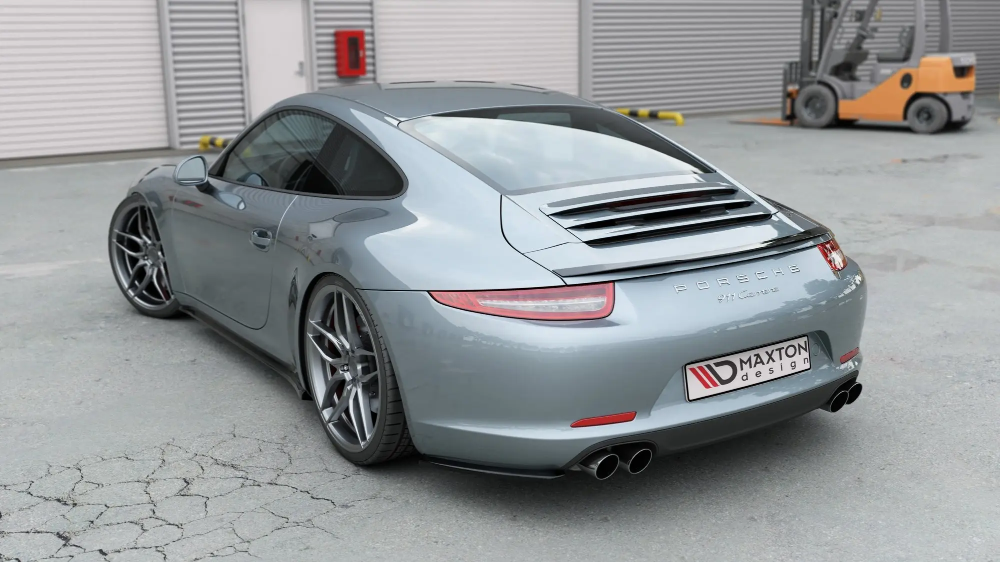 HEKKSPOILER PORSCHE 911 Carrera (991) 2011-2016 – bilde 5