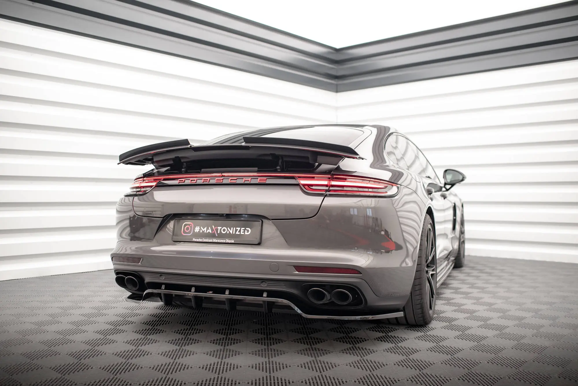 HEKKSPOILER PORSCHE Panamera II GTS (971) 2019-2020 / Porsche Panamera E-Hybrid (971) 2016 - 2020