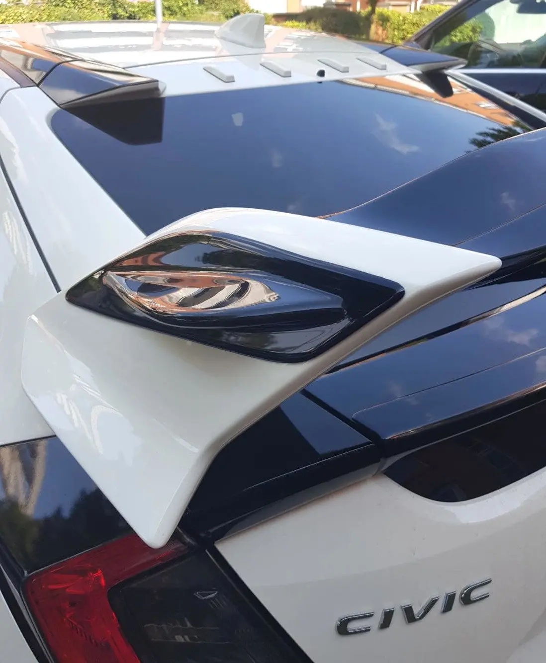 HEKKSPOILER  (side) HONDA CIVIC X TYPE-R 2017->