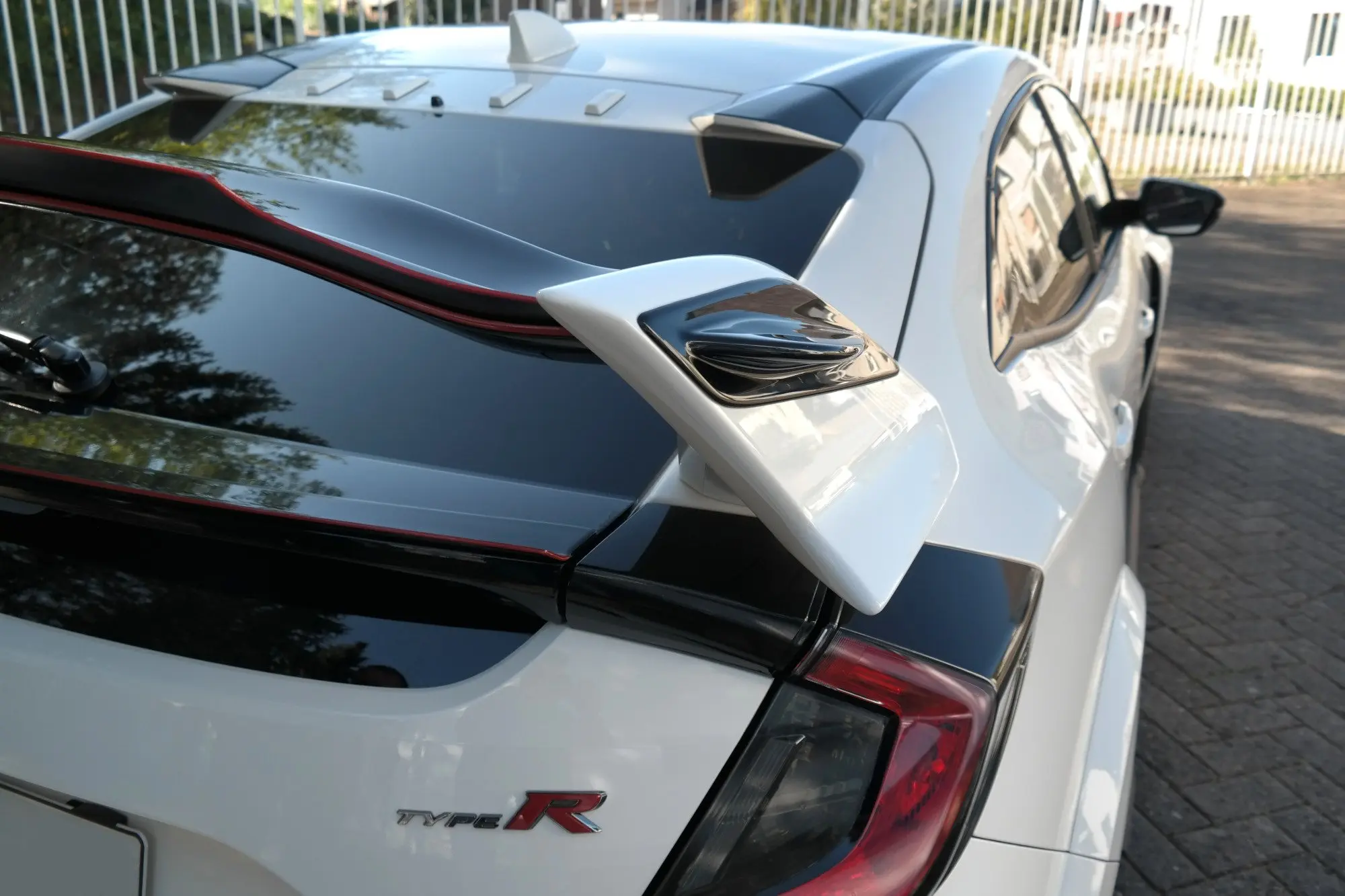 HEKKSPOILER  (side) HONDA CIVIC X TYPE-R 2017-> – bilde 2