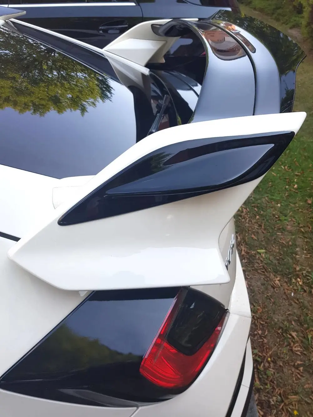 HEKKSPOILER  (side) HONDA CIVIC X TYPE-R 2017-> – bilde 4