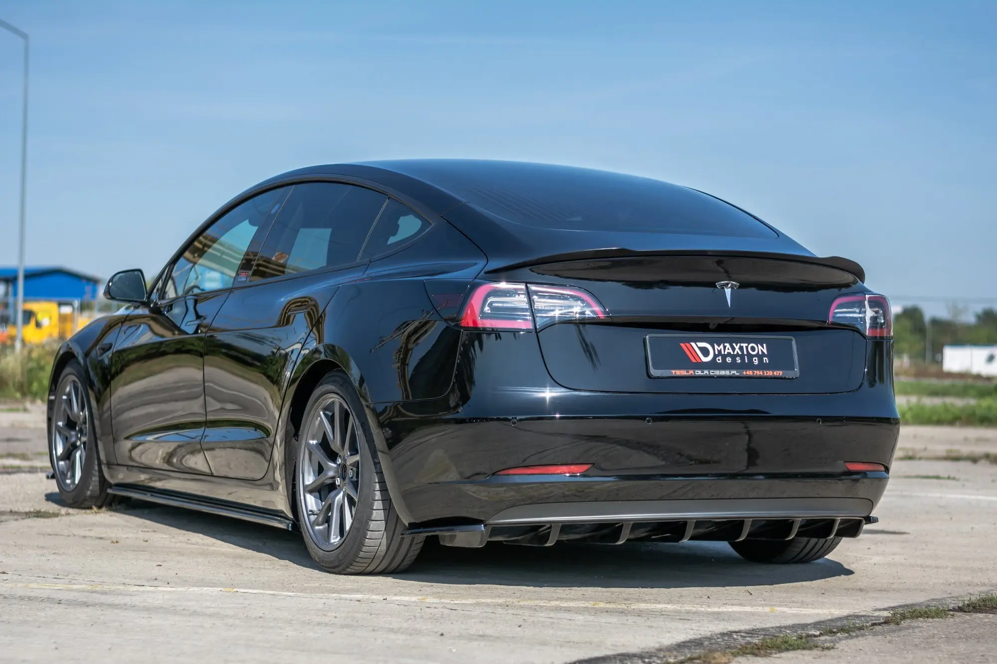 Hekkspoiler Tesla Model 3 2017 - 2023 – bilde 4