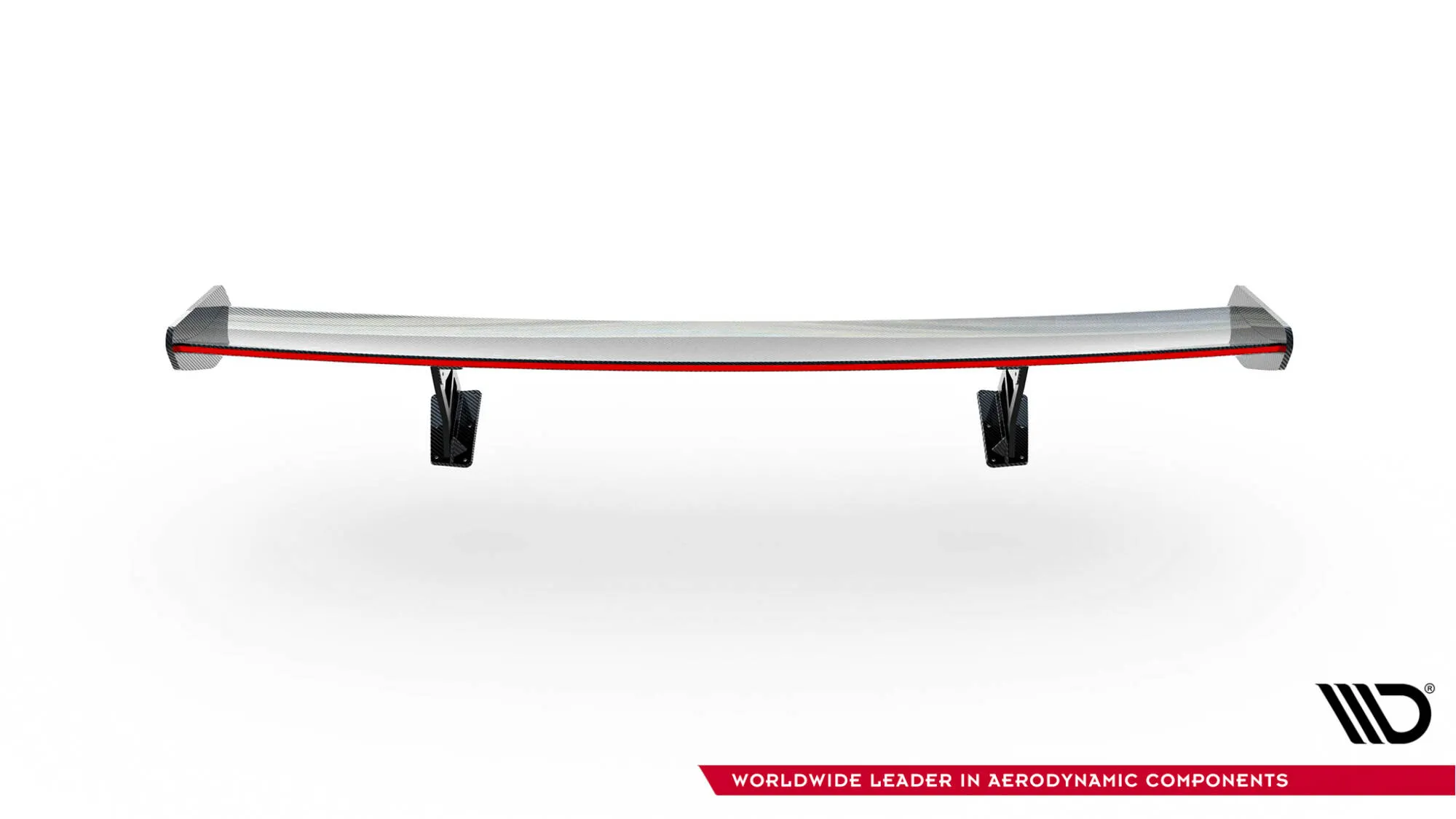 Hekkspoiler V.1 med indre bøyler med LED Porsche Cayman 2016 - 2026 | Carbon Fiber Edition – bilde 9