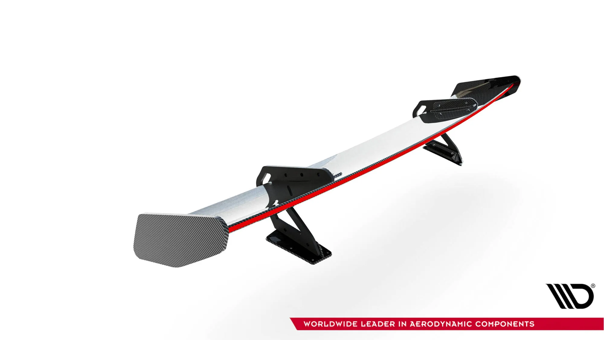 Hekkspoiler V.1 med svanehals med LED Porsche Cayman 2016-2026 | Carbon Fiber Edition – bilde 15