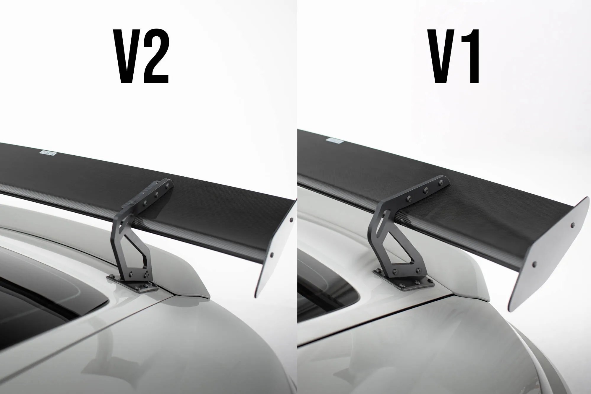 Hekkspoiler V.1 med svanehals Porsche Cayman 2016-2026 | Carbon Fiber Edition – bilde 3