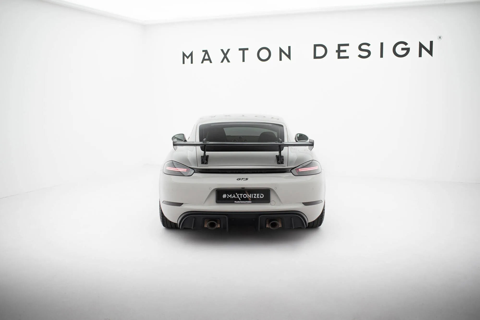 Hekkspoiler V.1 med svanehals Porsche Cayman 2016-2026 | Carbon Fiber Edition – bilde 5