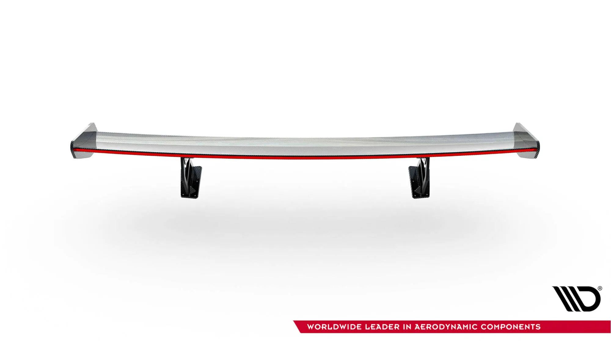 Hekkspoiler V.2 med indre bøyler med LED Porsche Cayman 2016-2026 | Carbon Fiber Edition – bilde 12