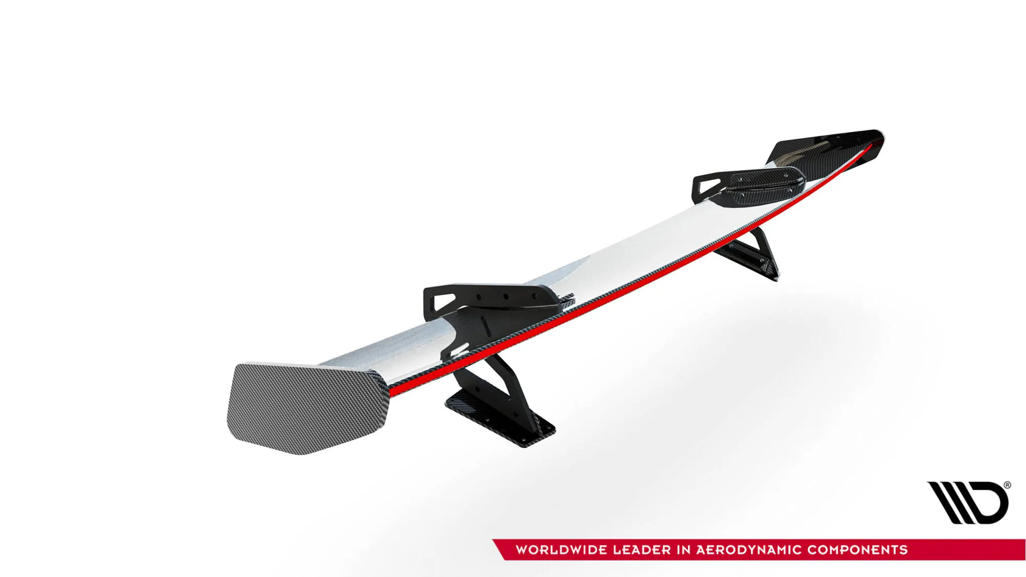 Hekkspoiler V.2 med svanehals med LED Porsche Cayman 2016-2026 | Carbon Fiber Edition – bilde 16