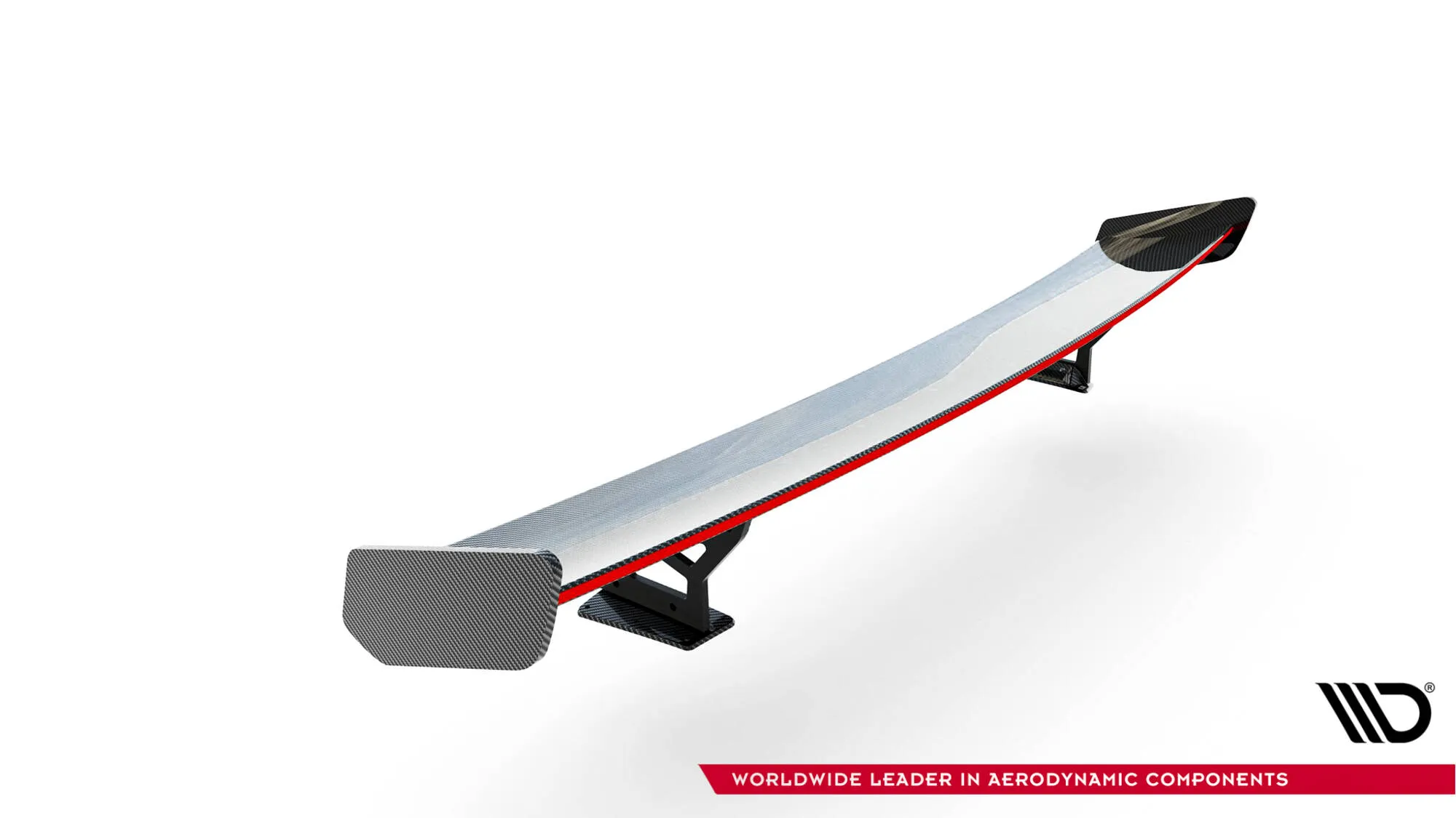 Hekkspoiler V.2 med ytre bøyler med LED Audi A5 (F5 Facelift) 2019-2024 | Carbon Fiber Edition – bilde 8
