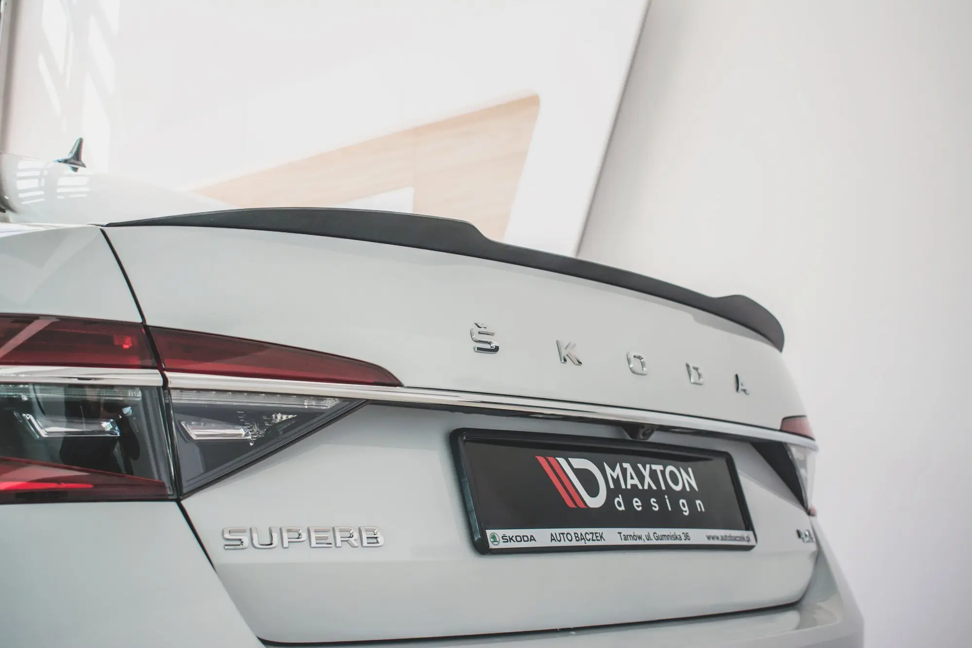 Hekkspoiler V.2 Skoda Superb III Liftback 2015 - 2024 – bilde 4