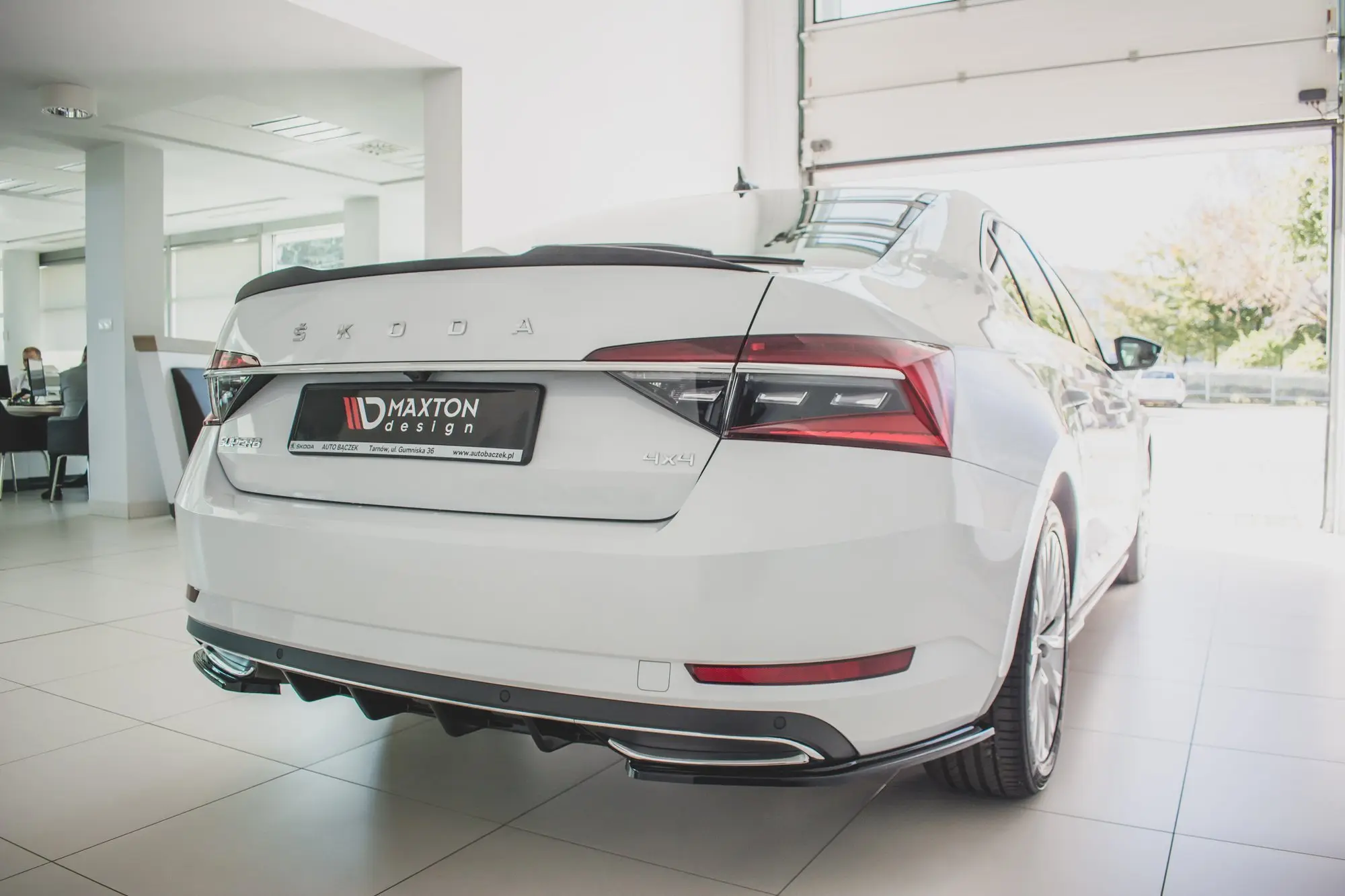 Hekkspoiler V.2 Skoda Superb III Liftback 2015 - 2024 – bilde 5