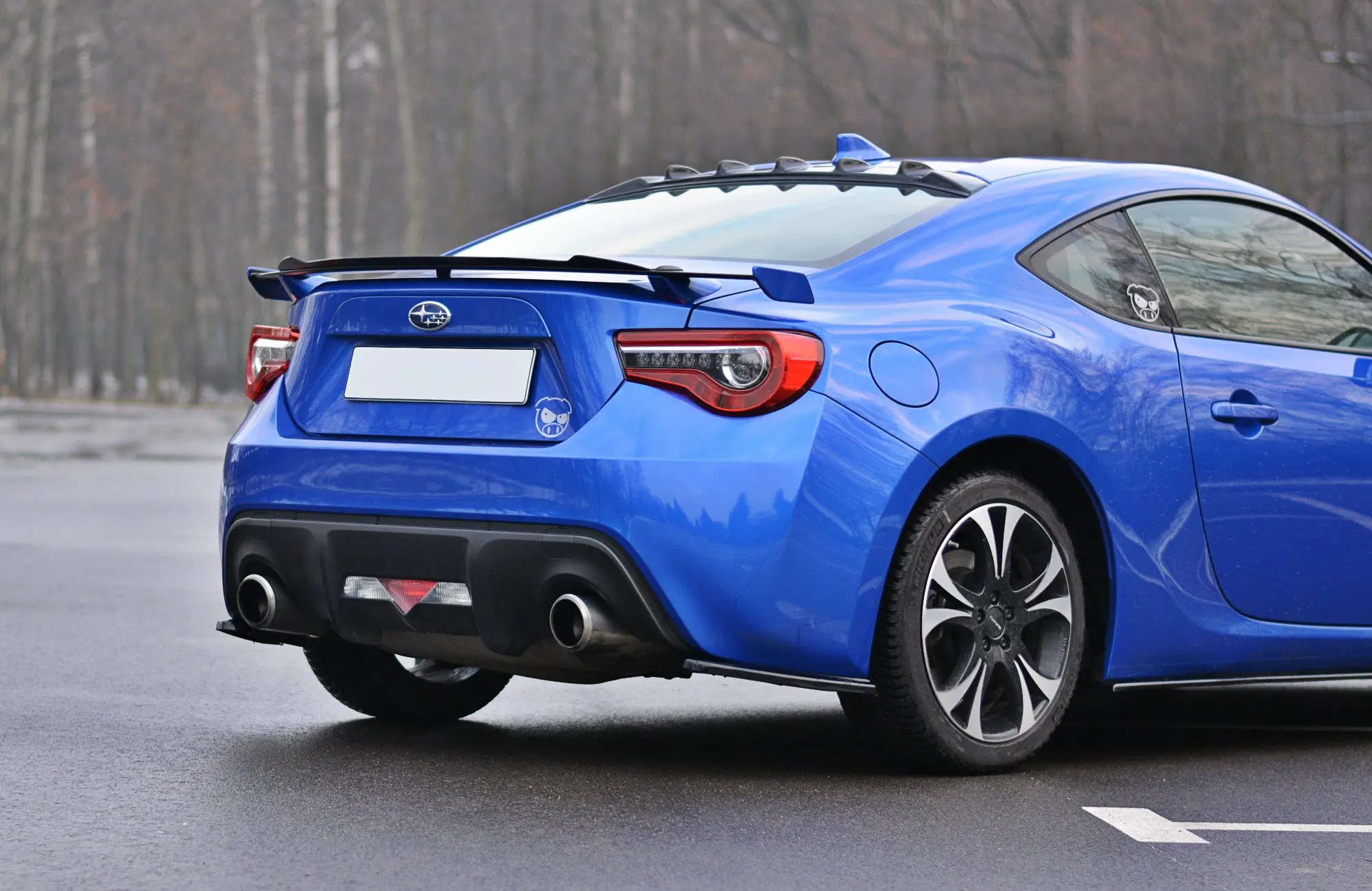 HEKKSPOILER V.2 Subaru BRZ I 2017-2021 / Toyota GT86 I 2017-2021 (facelift) – bilde 3