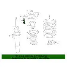 Hex bolt M8X35 │ Genuine® Hex bolt – bilde 3