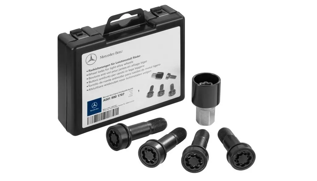 Hjulbolter med tyverisikring Mercedes-Benz - sett 4 stk. Image 10