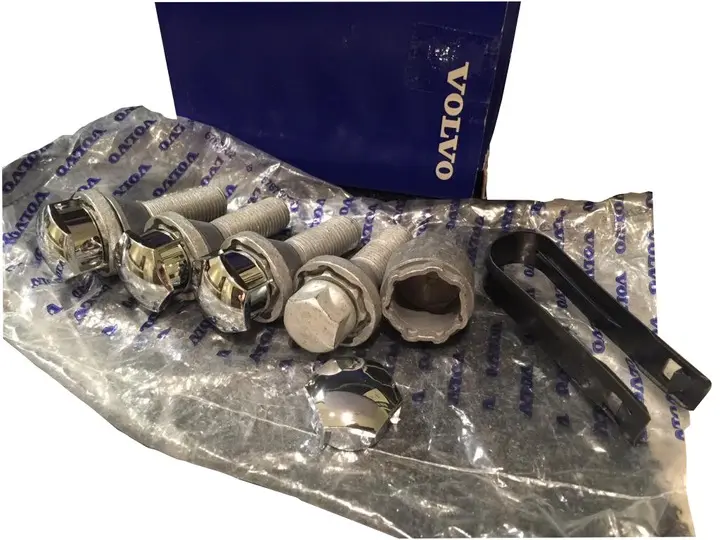 Hjulbolter OEM Volvo med tyverisikring - sett 4 stk. Image 2