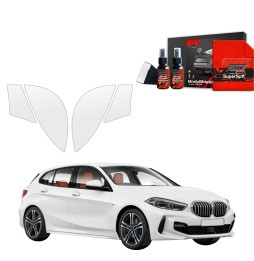 Hjulbuebeskyttere bak BMW 1 118i 2020 - 2025 │ PPF beskyttelsesfolie Gjennomsiktig BodyShield