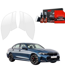 Hjulbuebeskyttere bak BMW 3 2025 │ PPF beskyttelsesfolie Gjennomsiktig BodyShield