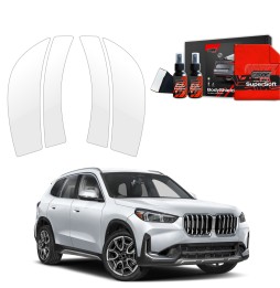 Hjulbuebeskyttere bak BMW X1 2023 - 2025 │ PPF beskyttelsesfolie Gjennomsiktig BodyShield