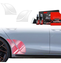 Hjulbuebeskyttere bak Cupra Leon 2024 - 2025 │ PPF beskyttelsesfolie Gjennomsiktig BodyShield