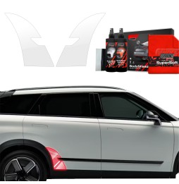 Hjulbuebeskyttere bak Jaecoo J7 2024 - 2025 │ PPF beskyttelsesfolie Gjennomsiktig BodyShield