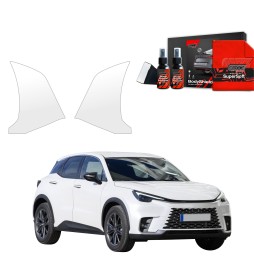 Hjulbuebeskyttere bak Lexus LBX 2023 - 2025 │ PPF beskyttelsesfolie Gjennomsiktig BodyShield