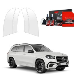 Hjulbuebeskyttere bak Mercedes GLS 450d 2023 - 2025 │ PPF beskyttelsesfolie Gjennomsiktig BodyShield